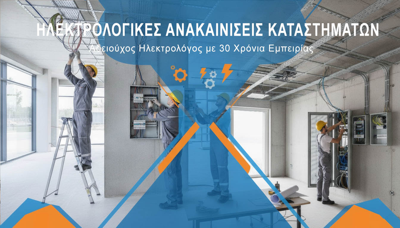 Ηλεκτρολογικές Ανακαινίσεις Καταστημάτων